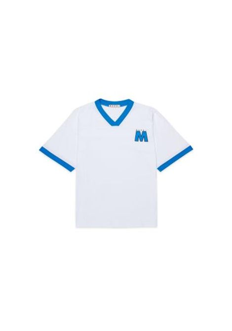 T-shirt con logo MARNI KIDS | M01769 M00RF0MC78